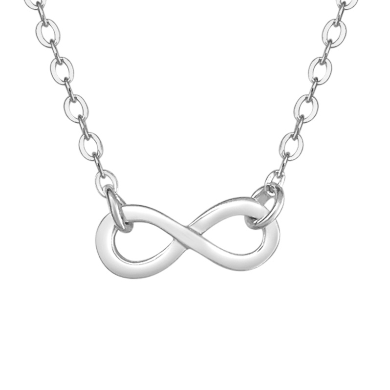 Sterling Silver Infinity Pendant