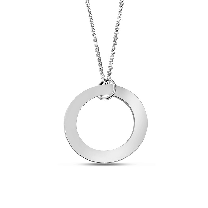 Customizable Open Disc Pendant-Blank to customize with your own design