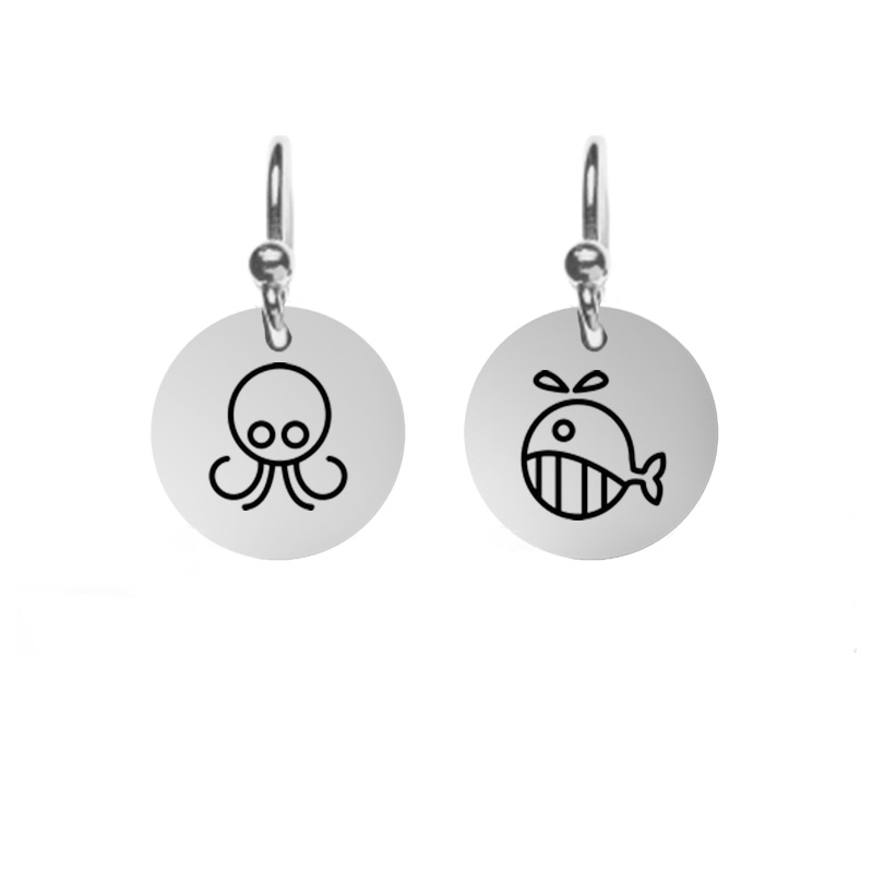 Customizable Disc Pendants Customized with YOUR own designs
